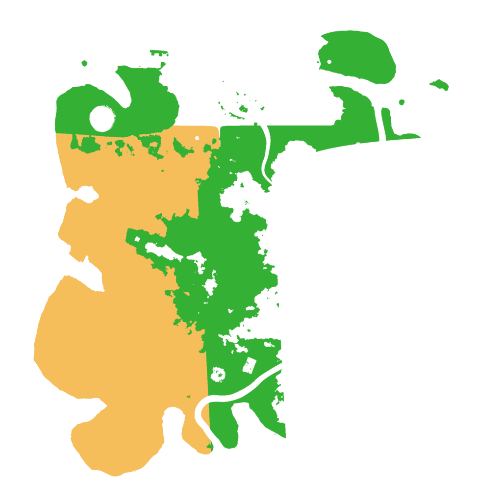 Biome Rust Map: Procedural Map, Size: 3500, Seed: 1547319021