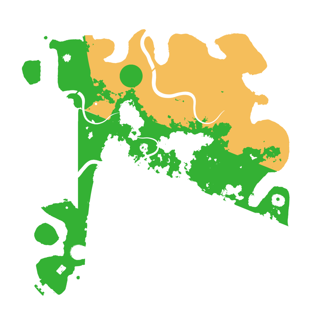 Biome Rust Map: Procedural Map, Size: 3608, Seed: 61223