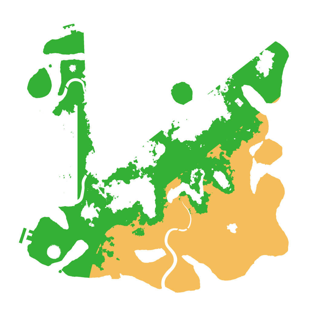 Biome Rust Map: Procedural Map, Size: 4000, Seed: 852471891