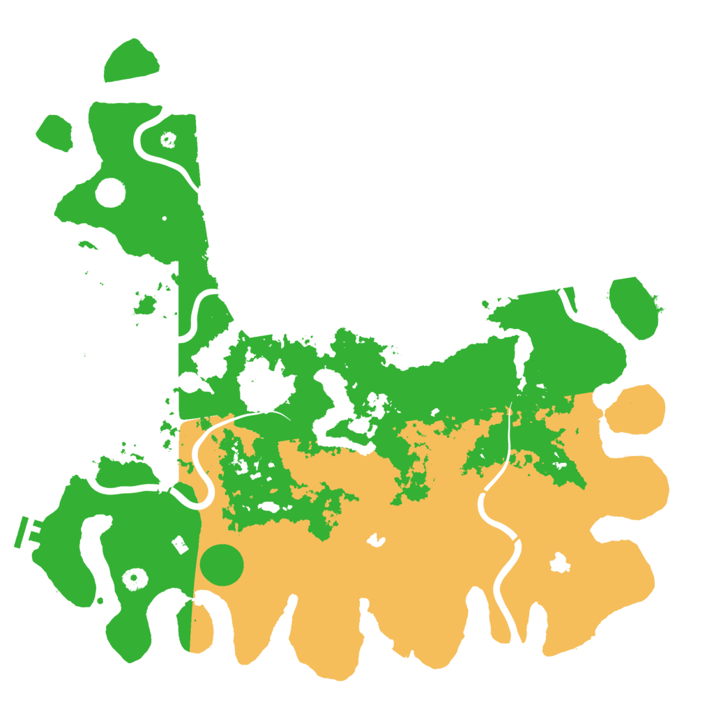 Biome Rust Map: Procedural Map, Size: 4500, Seed: 219284351