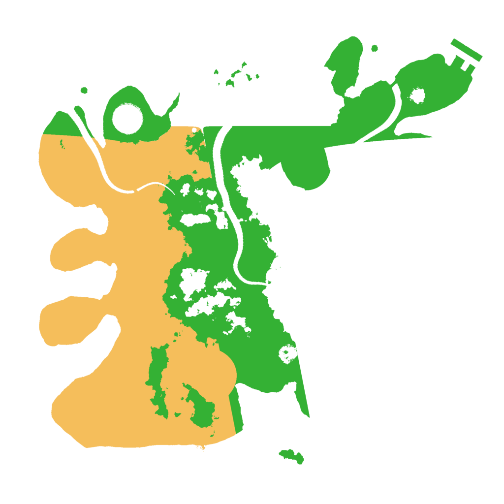 Biome Rust Map: Procedural Map, Size: 3000, Seed: 1960858246