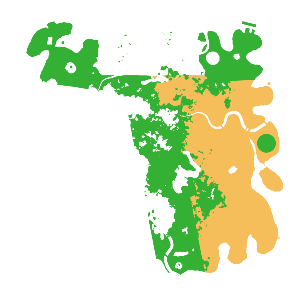 Biome Rust Map: Procedural Map, Size: 4250, Seed: 123223456