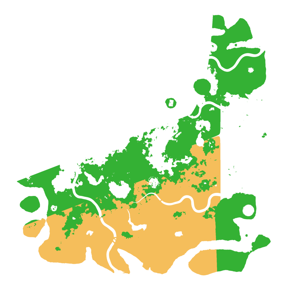 Biome Rust Map: Procedural Map, Size: 4800, Seed: 1284244771