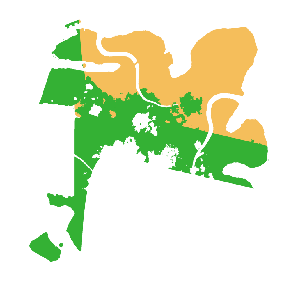 Biome Rust Map: Procedural Map, Size: 2800, Seed: 905188675