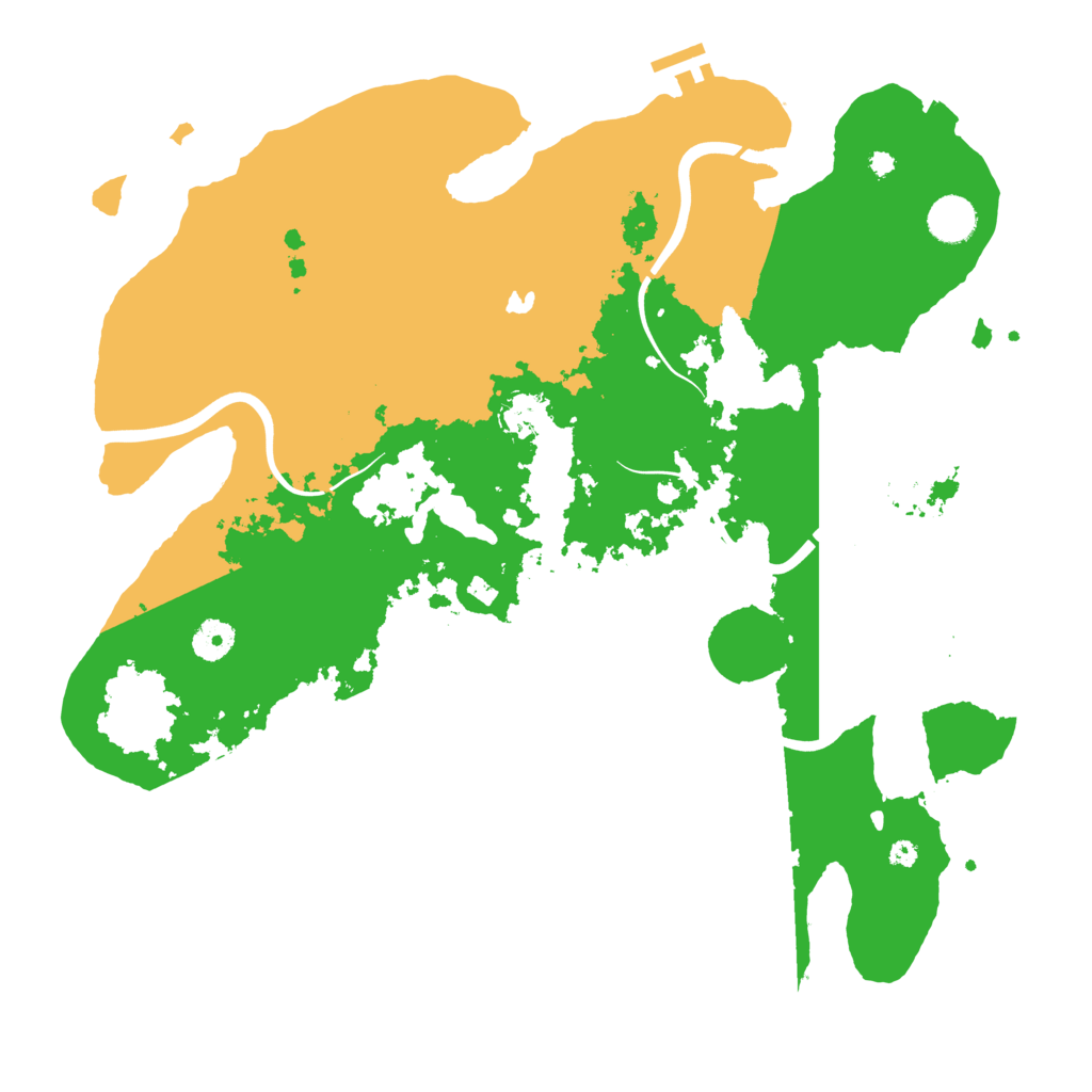 Biome Rust Map: Procedural Map, Size: 4000, Seed: 326471813