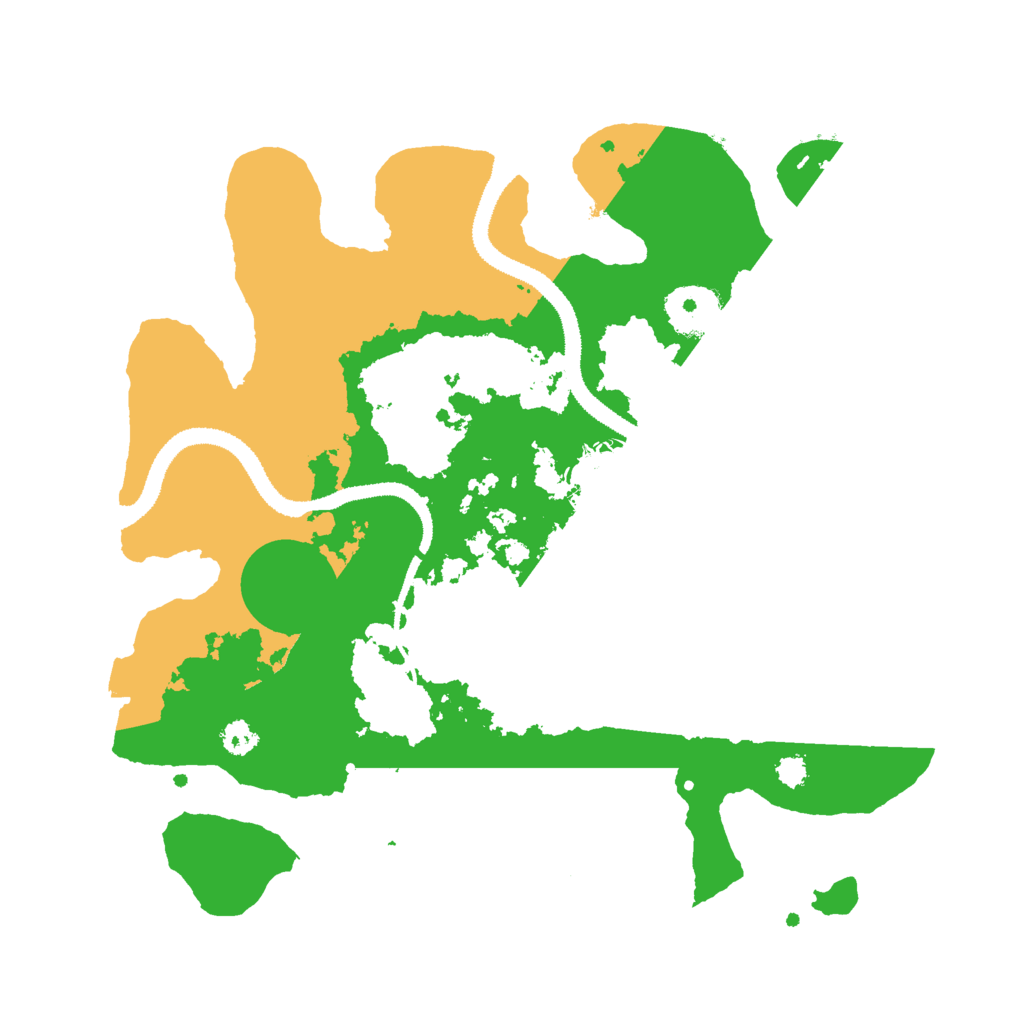 Biome Rust Map: Procedural Map, Size: 3000, Seed: 507850980