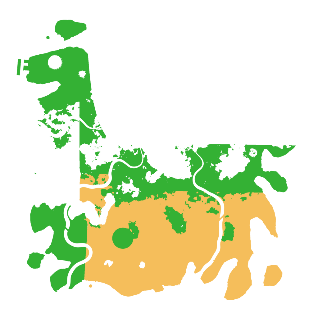 Biome Rust Map: Procedural Map, Size: 4000, Seed: 619191888