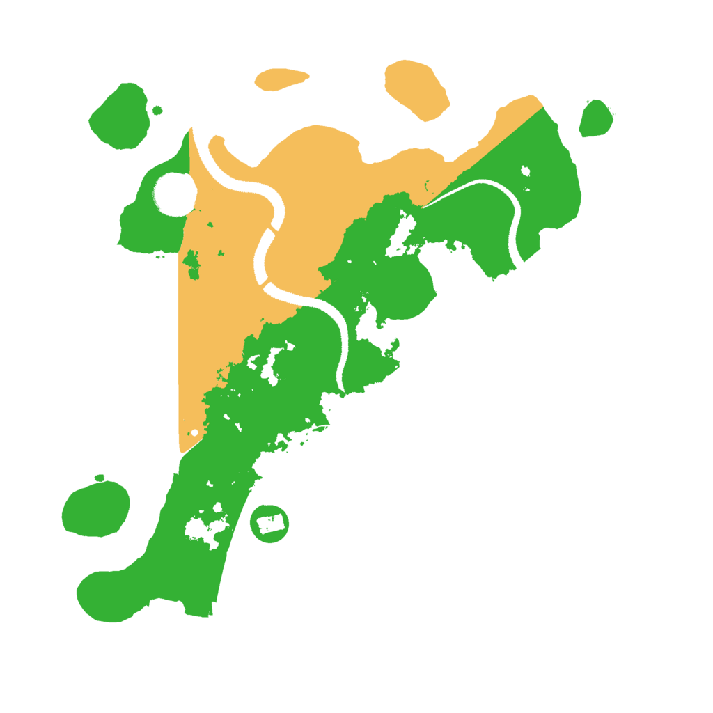 Biome Rust Map: Procedural Map, Size: 3000, Seed: 2081664861