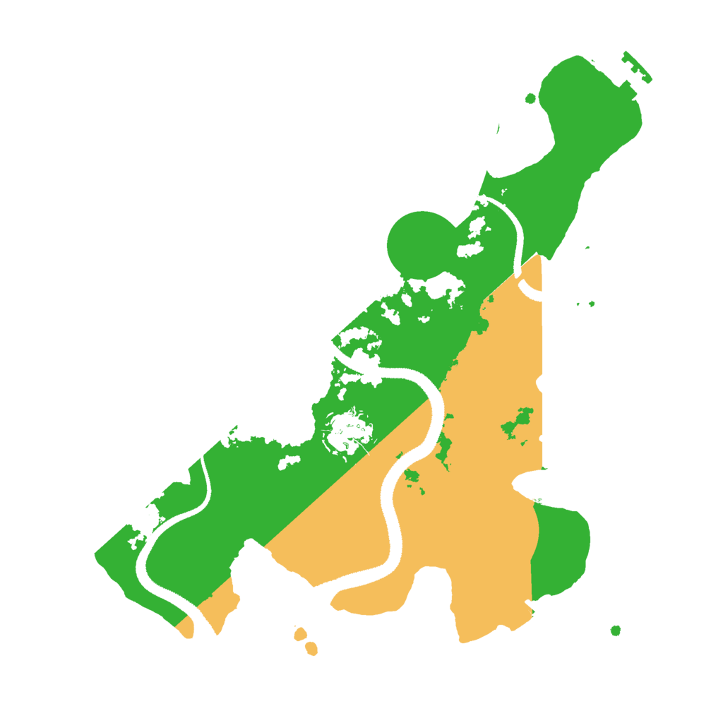 Biome Rust Map: Procedural Map, Size: 2800, Seed: 968763328