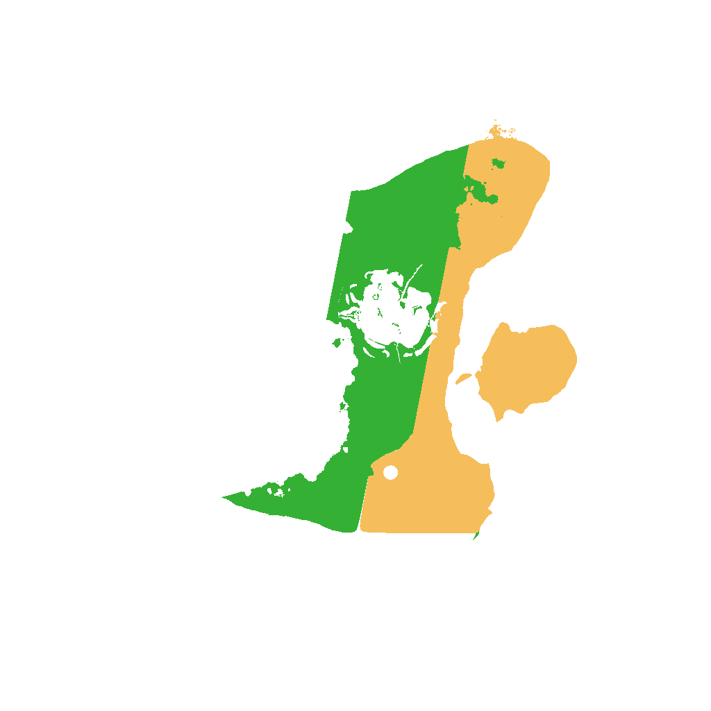 Biome Rust Map: Procedural Map, Size: 1500, Seed: 64354
