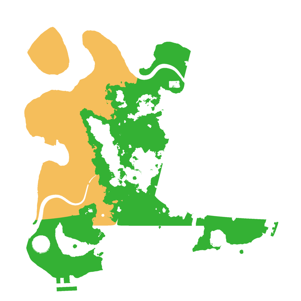 Biome Rust Map: Procedural Map, Size: 3000, Seed: 1298471571
