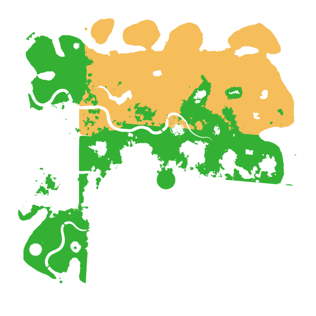 Biome Rust Map: Procedural Map, Size: 4500, Seed: 1282527471