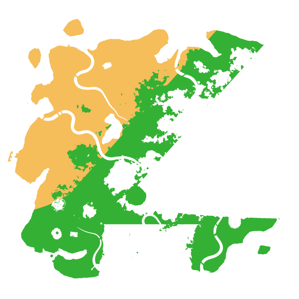 Biome Rust Map: Procedural Map, Size: 4250, Seed: 15987