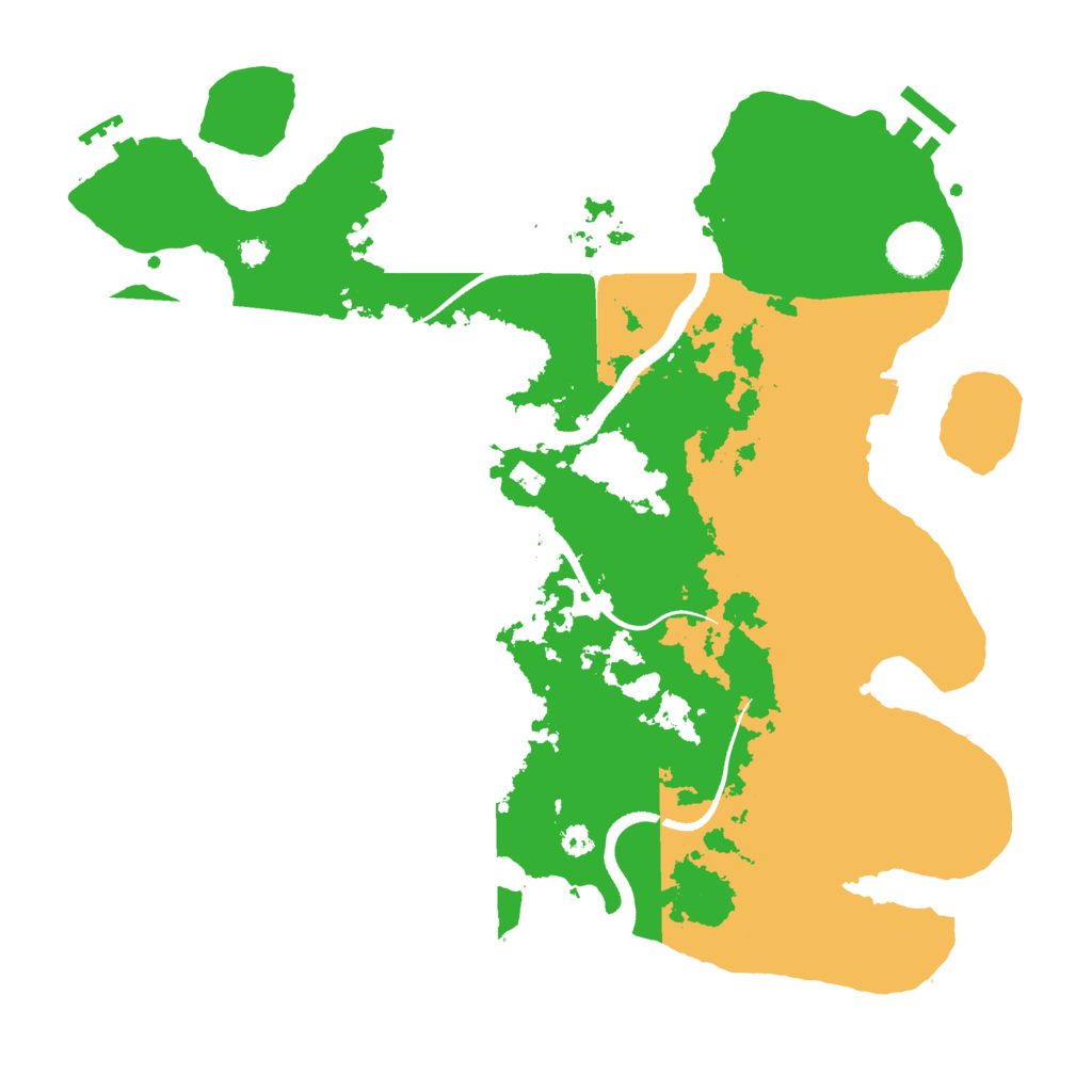 Biome Rust Map: Procedural Map, Size: 3500, Seed: 1783890018