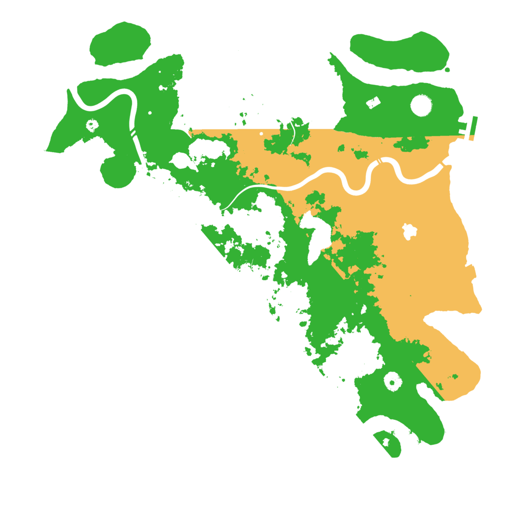 Biome Rust Map: Procedural Map, Size: 4250, Seed: 90407510