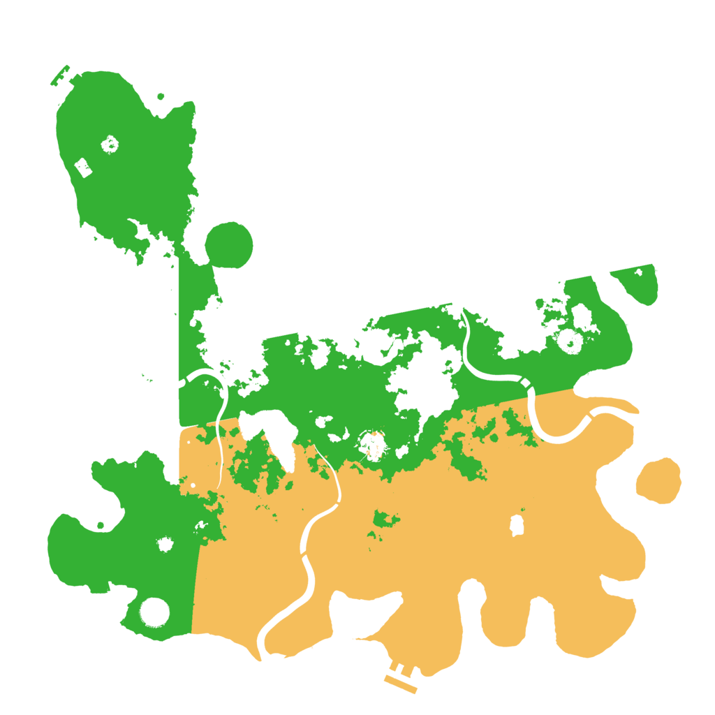 Biome Rust Map: Procedural Map, Size: 4250, Seed: 1992934070