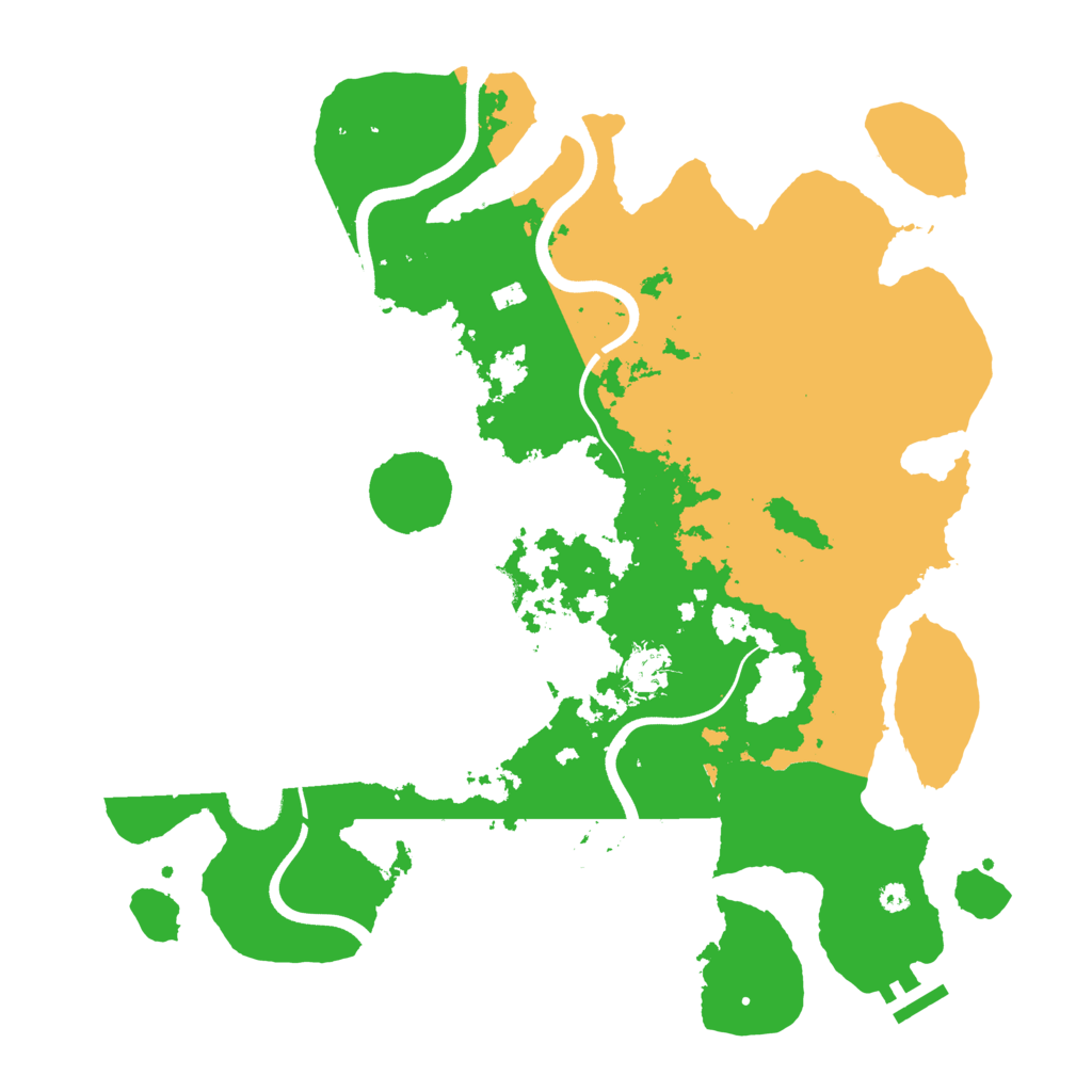 Biome Rust Map: Procedural Map, Size: 3750, Seed: 953158033