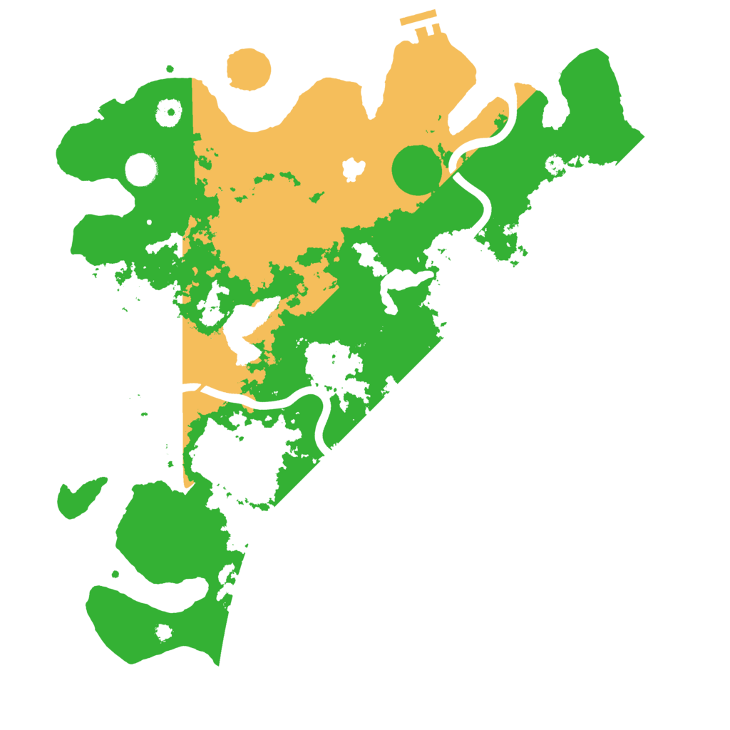 Biome Rust Map: Procedural Map, Size: 4000, Seed: 295178768
