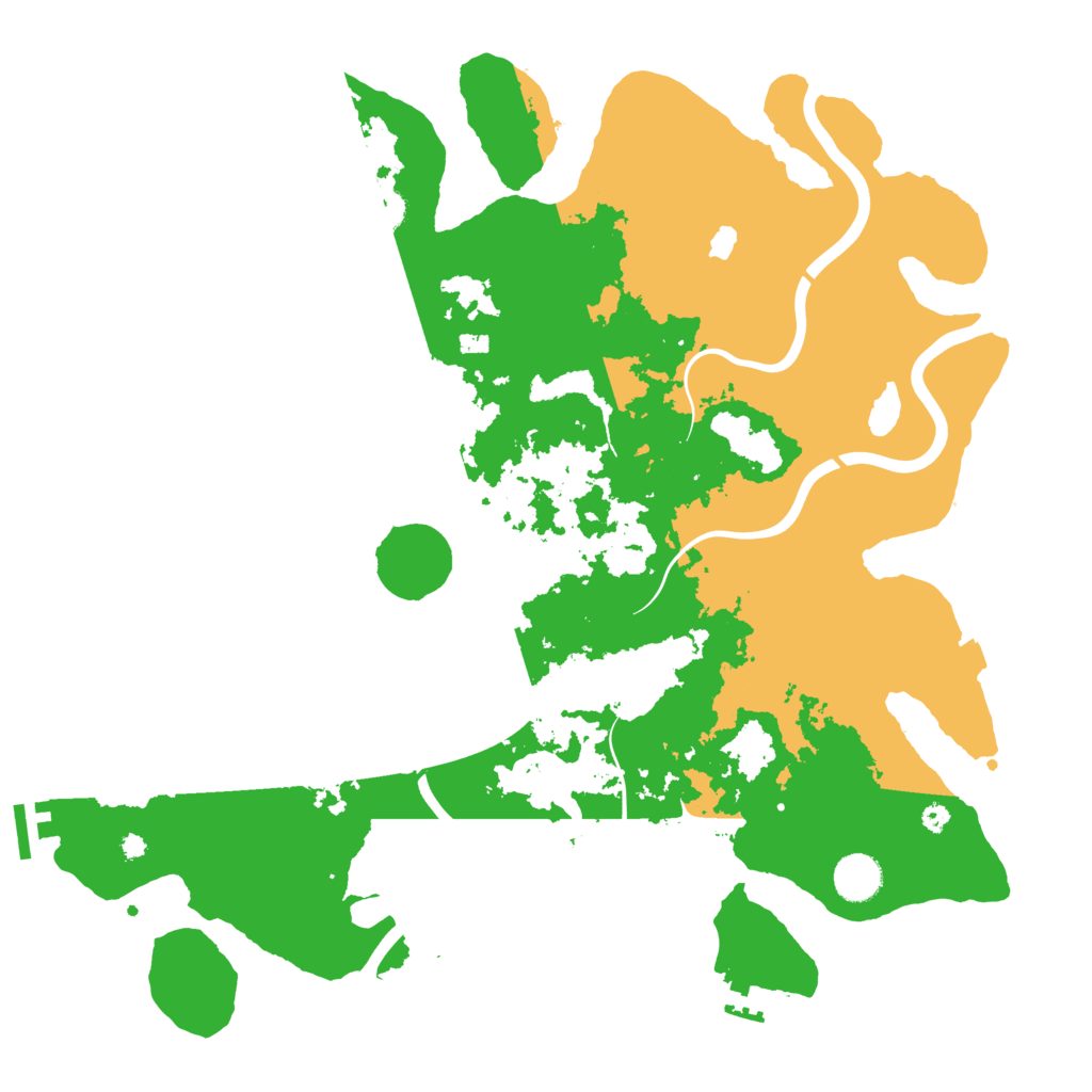 Biome Rust Map: Procedural Map, Size: 4000, Seed: 1630214209
