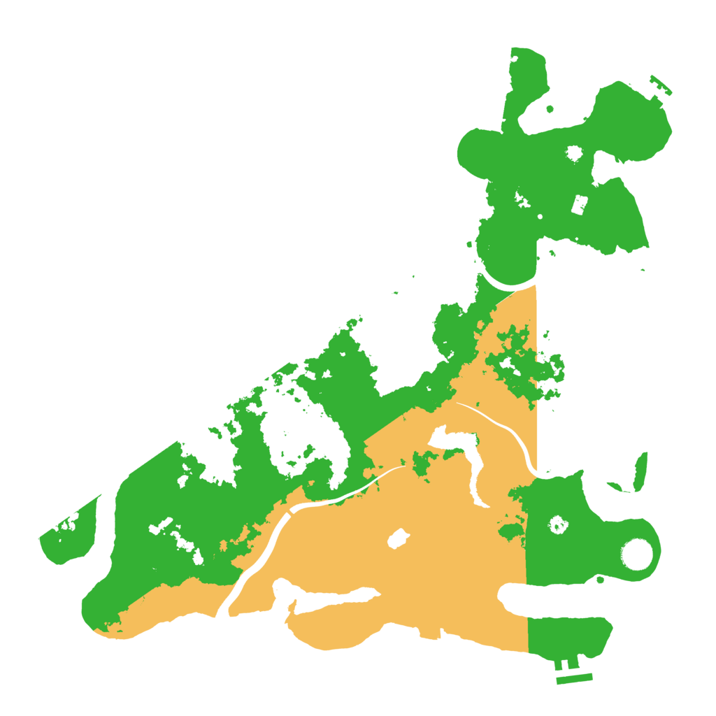 Biome Rust Map: Procedural Map, Size: 4000, Seed: 4932576