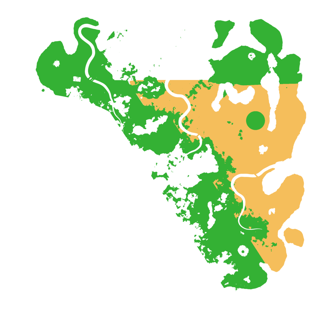 Biome Rust Map: Procedural Map, Size: 4500, Seed: 219438067