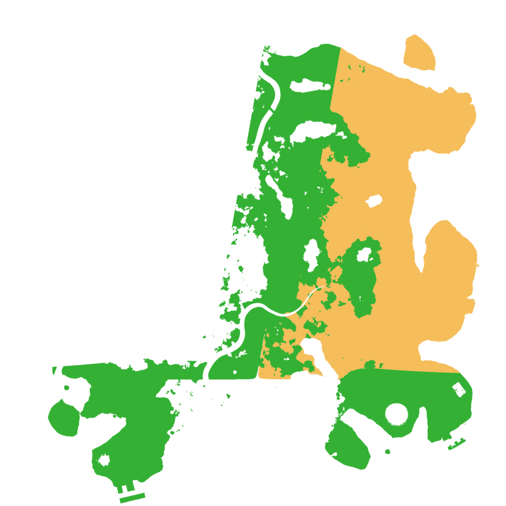 Biome Rust Map: Procedural Map, Size: 4000, Seed: 2081594652