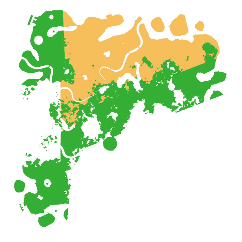 Biome Rust Map: Procedural Map, Size: 4750, Seed: 58744231