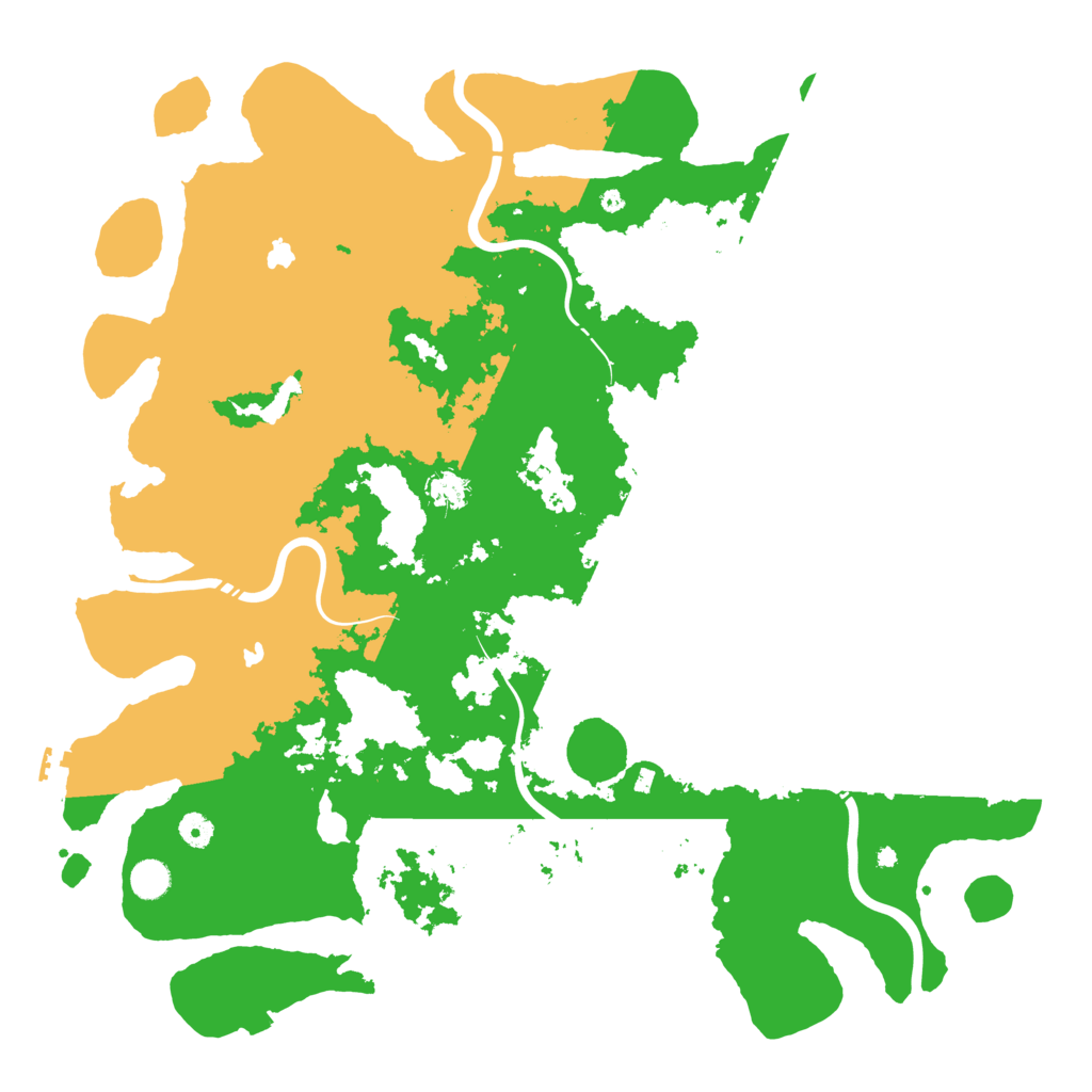 Biome Rust Map: Procedural Map, Size: 4800, Seed: 1768196742
