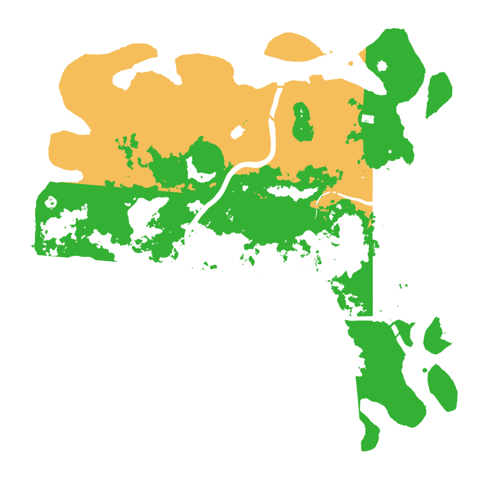 Biome Rust Map: Procedural Map, Size: 4250, Seed: 1129153289