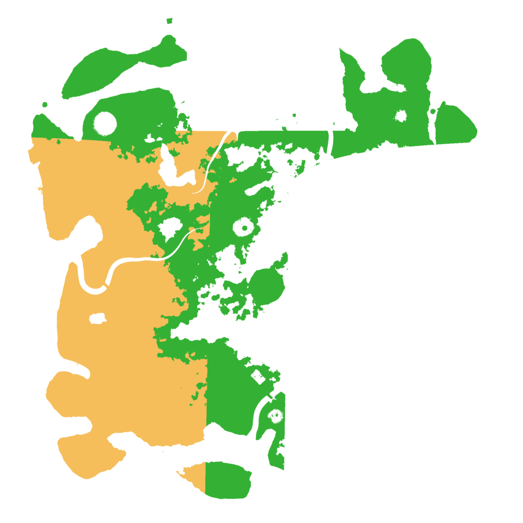 Biome Rust Map: Procedural Map, Size: 4000, Seed: 857817678