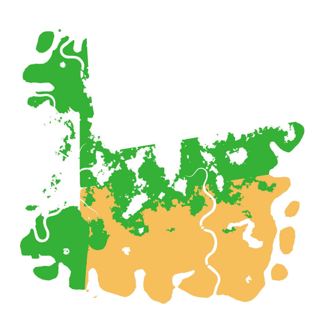Biome Rust Map: Procedural Map, Size: 5000, Seed: 13031997