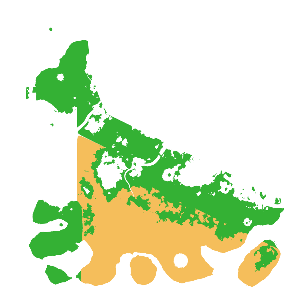 Biome Rust Map: Procedural Map, Size: 3800, Seed: 90519435