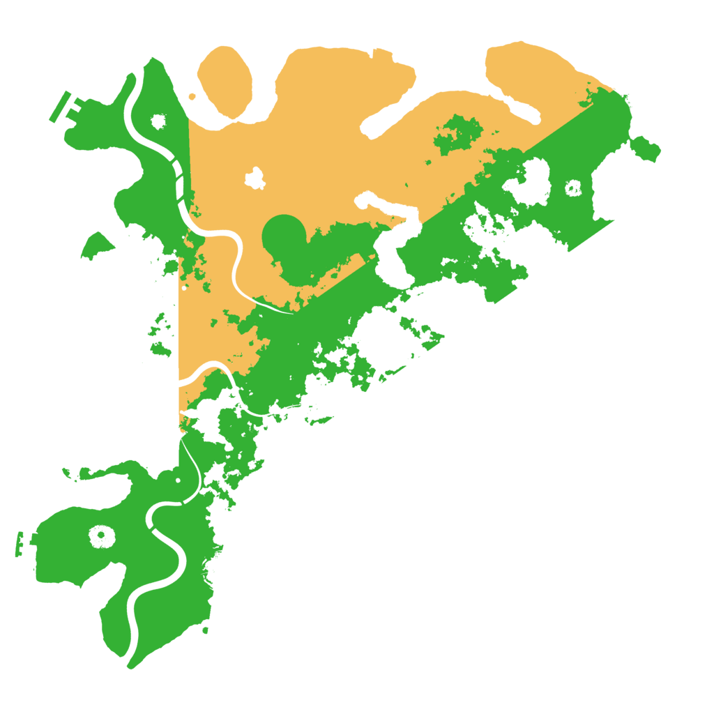 Biome Rust Map: Procedural Map, Size: 4250, Seed: 516869510