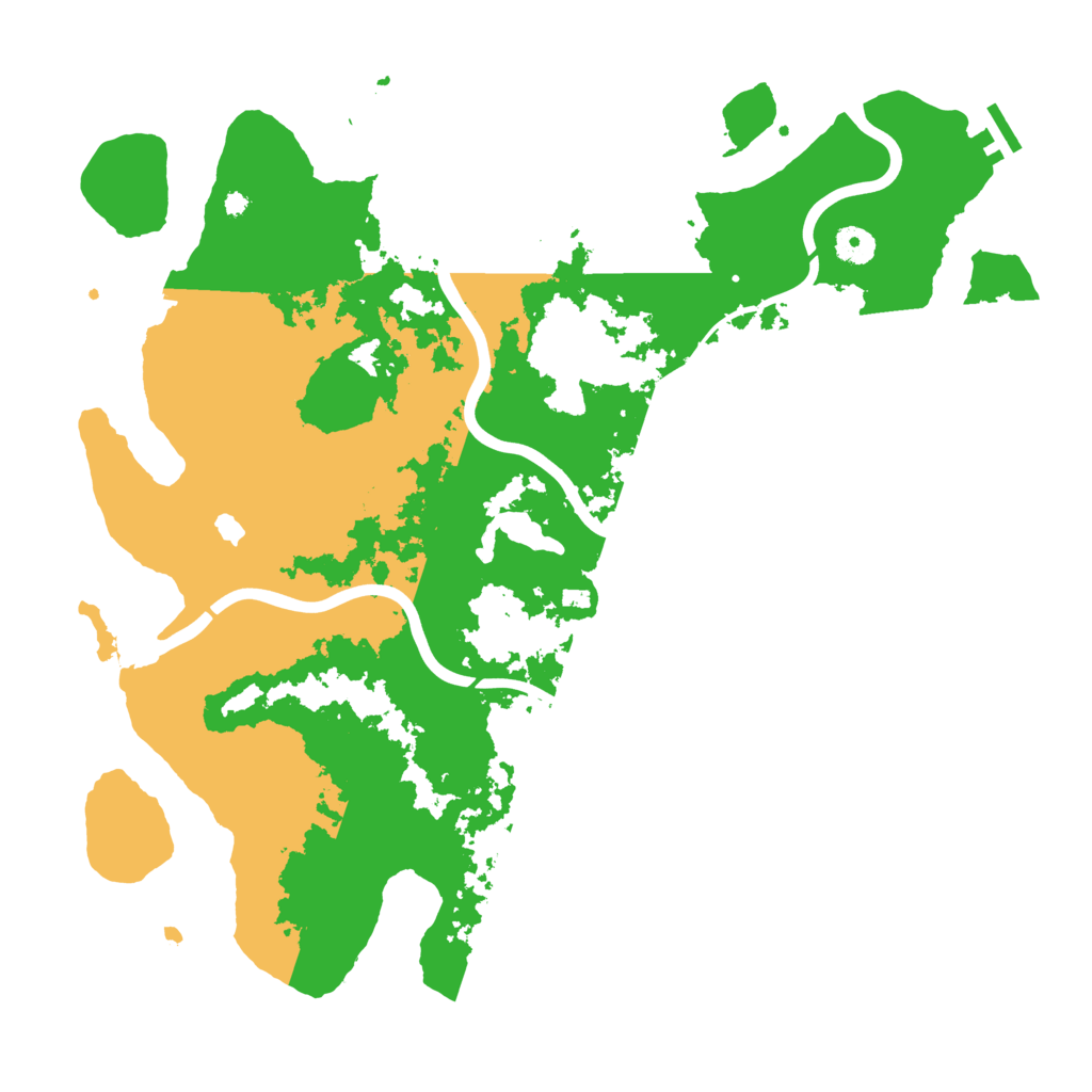 Biome Rust Map: Procedural Map, Size: 4200, Seed: 1769511349