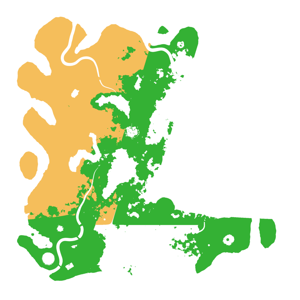 Biome Rust Map: Procedural Map, Size: 4250, Seed: 1039235524