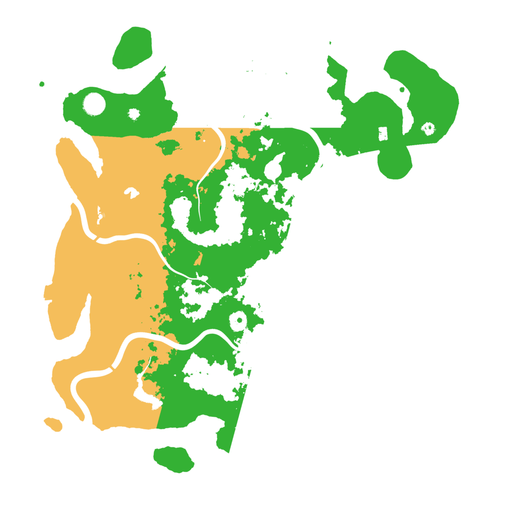 Biome Rust Map: Procedural Map, Size: 4000, Seed: 1299044800