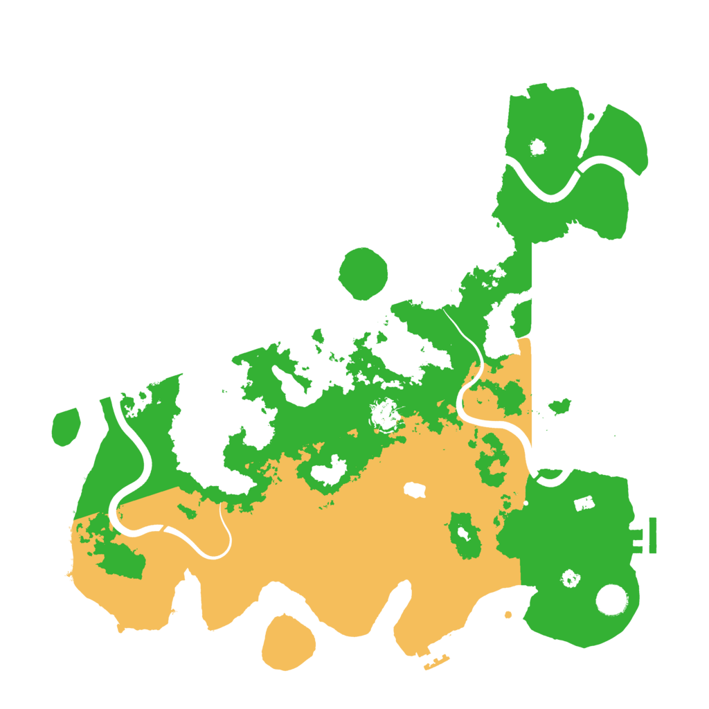 Biome Rust Map: Procedural Map, Size: 4000, Seed: 1242051836