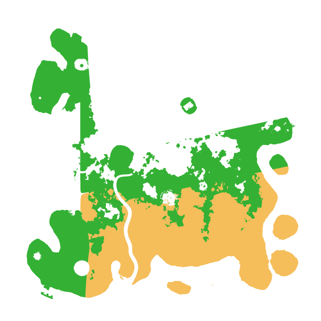 Biome Rust Map: Procedural Map, Size: 3750, Seed: 30601