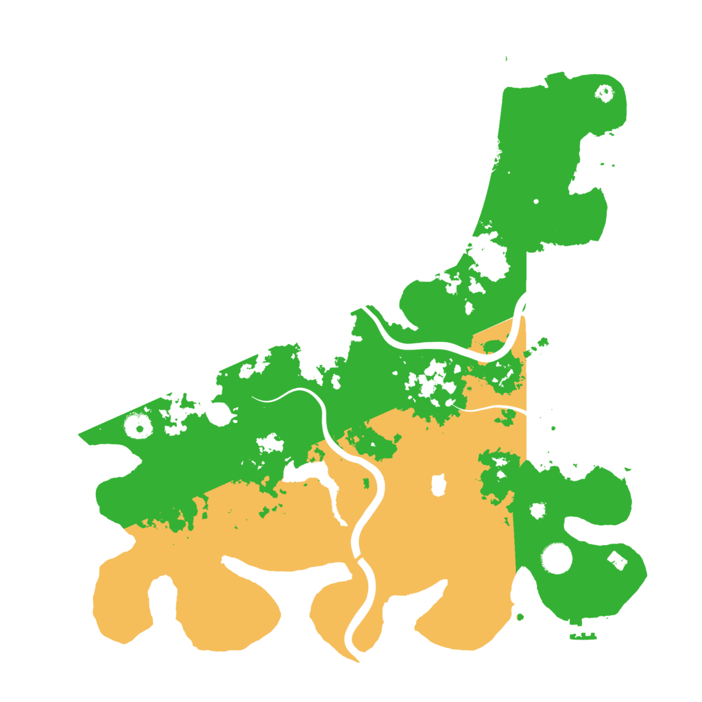 Biome Rust Map: Procedural Map, Size: 4000, Seed: 1169665241