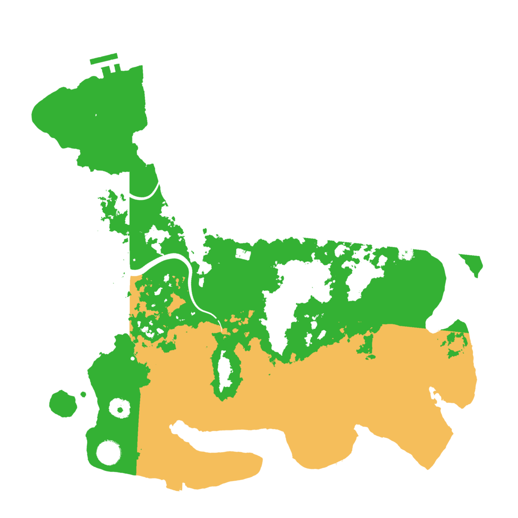 Biome Rust Map: Procedural Map, Size: 3750, Seed: 1406942505