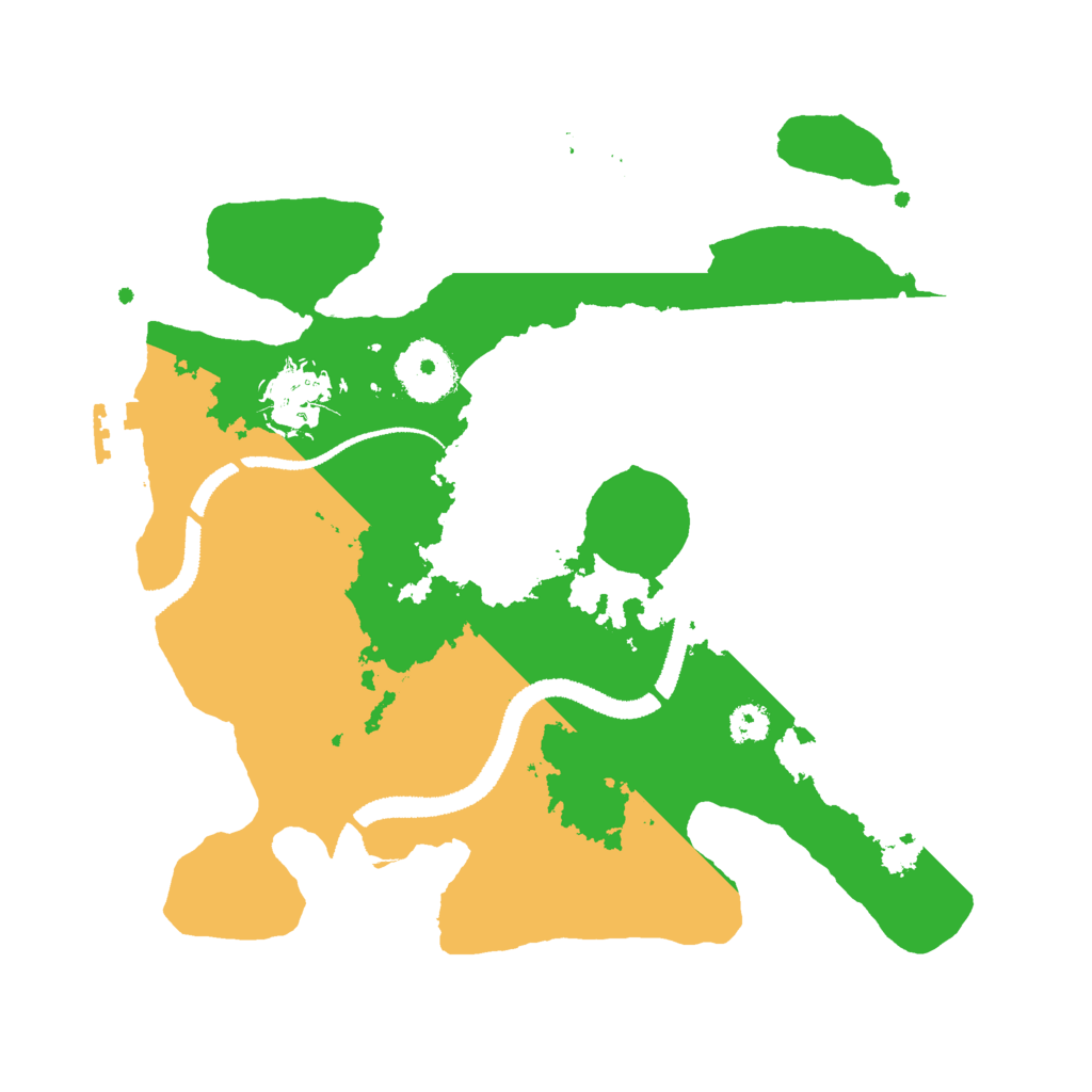 Biome Rust Map: Procedural Map, Size: 2800, Seed: 856577857