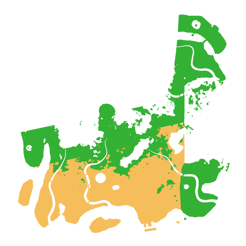 Biome Rust Map: Procedural Map, Size: 4250, Seed: 403861
