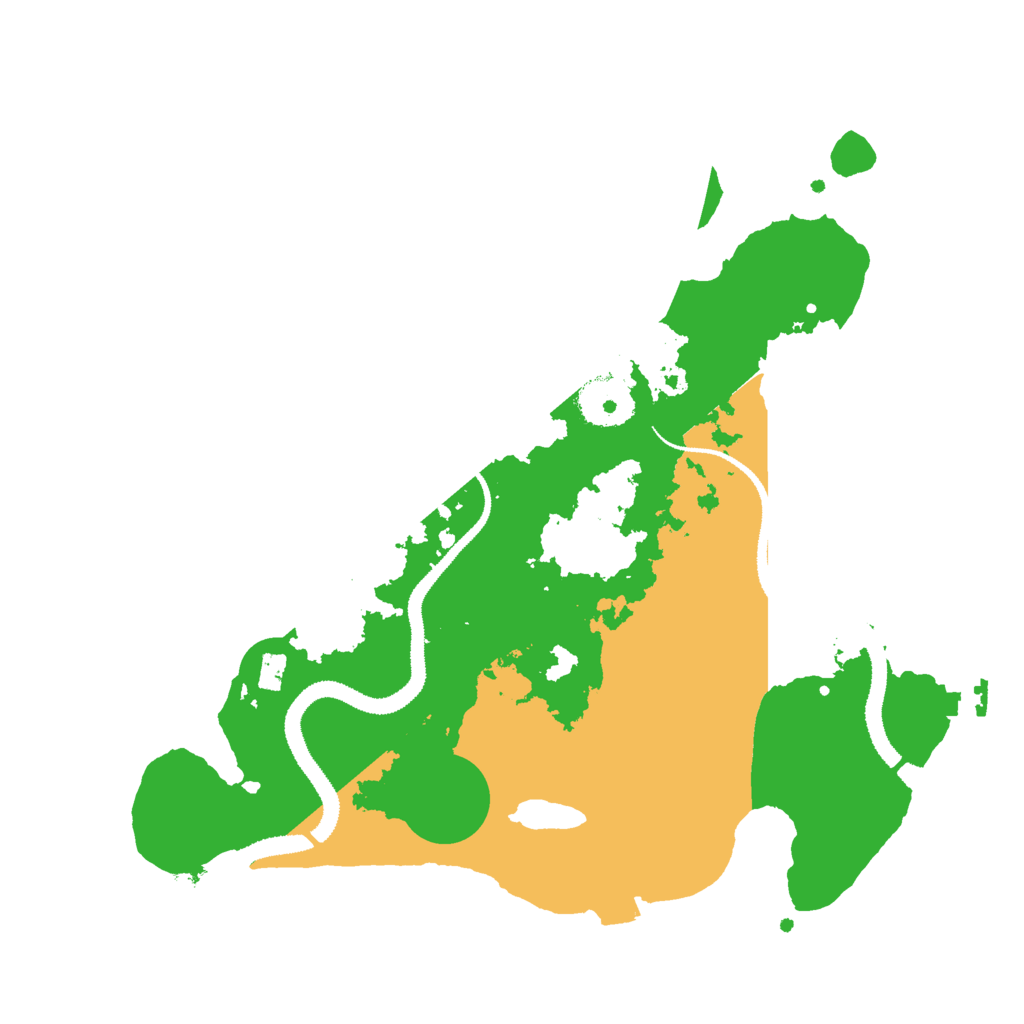 Biome Rust Map: Procedural Map, Size: 3000, Seed: 1553756105