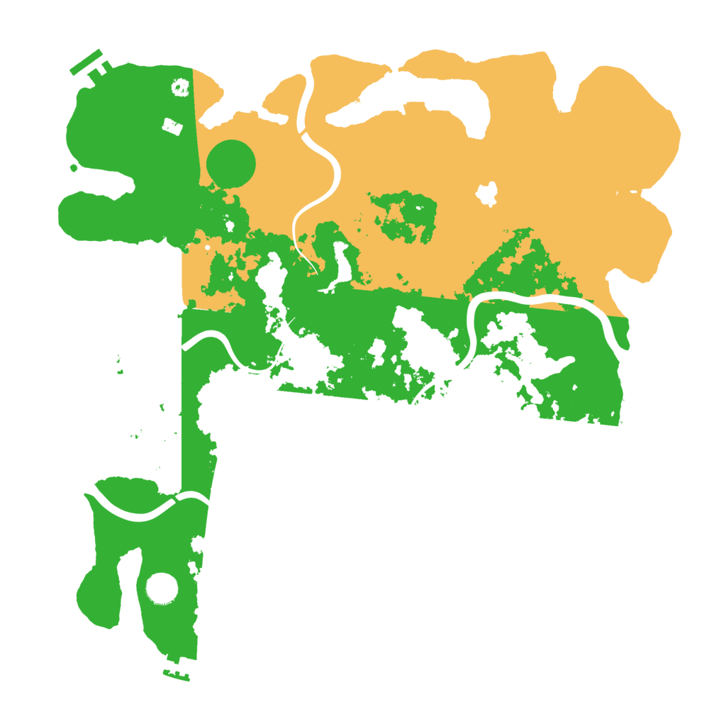 Biome Rust Map: Procedural Map, Size: 4000, Seed: 697606430