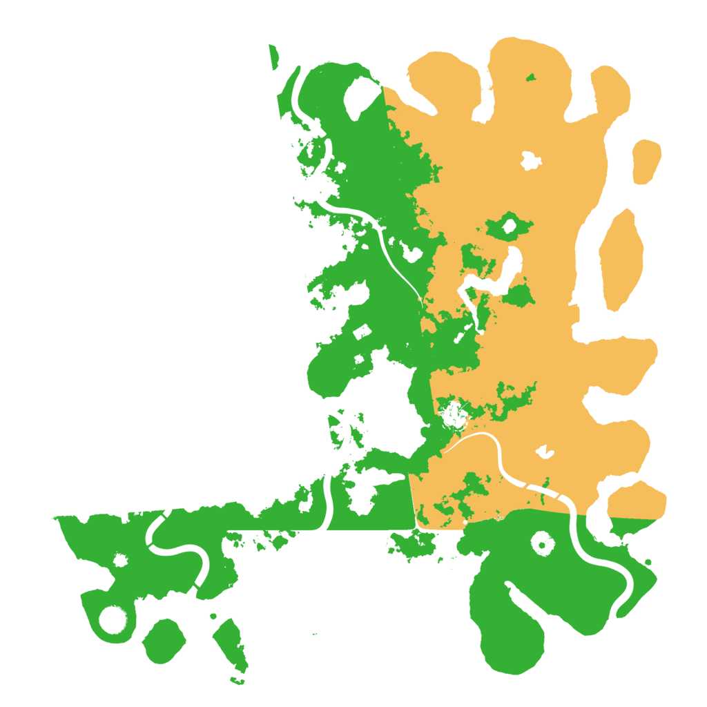 Biome Rust Map: Procedural Map, Size: 4500, Seed: 1484411898