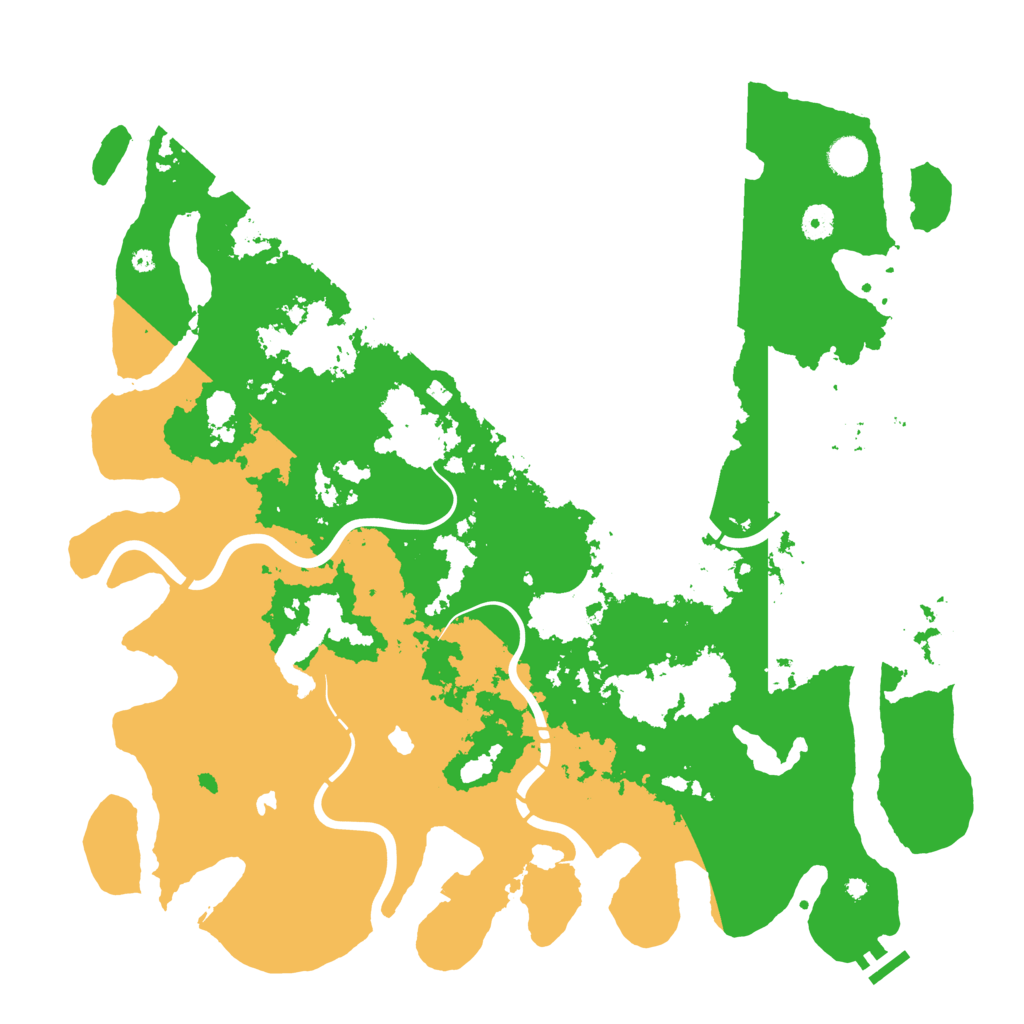 Biome Rust Map: Procedural Map, Size: 4500, Seed: 56500
