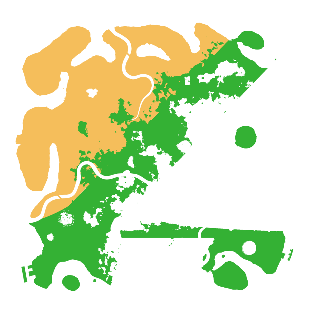 Biome Rust Map: Procedural Map, Size: 4000, Seed: 840