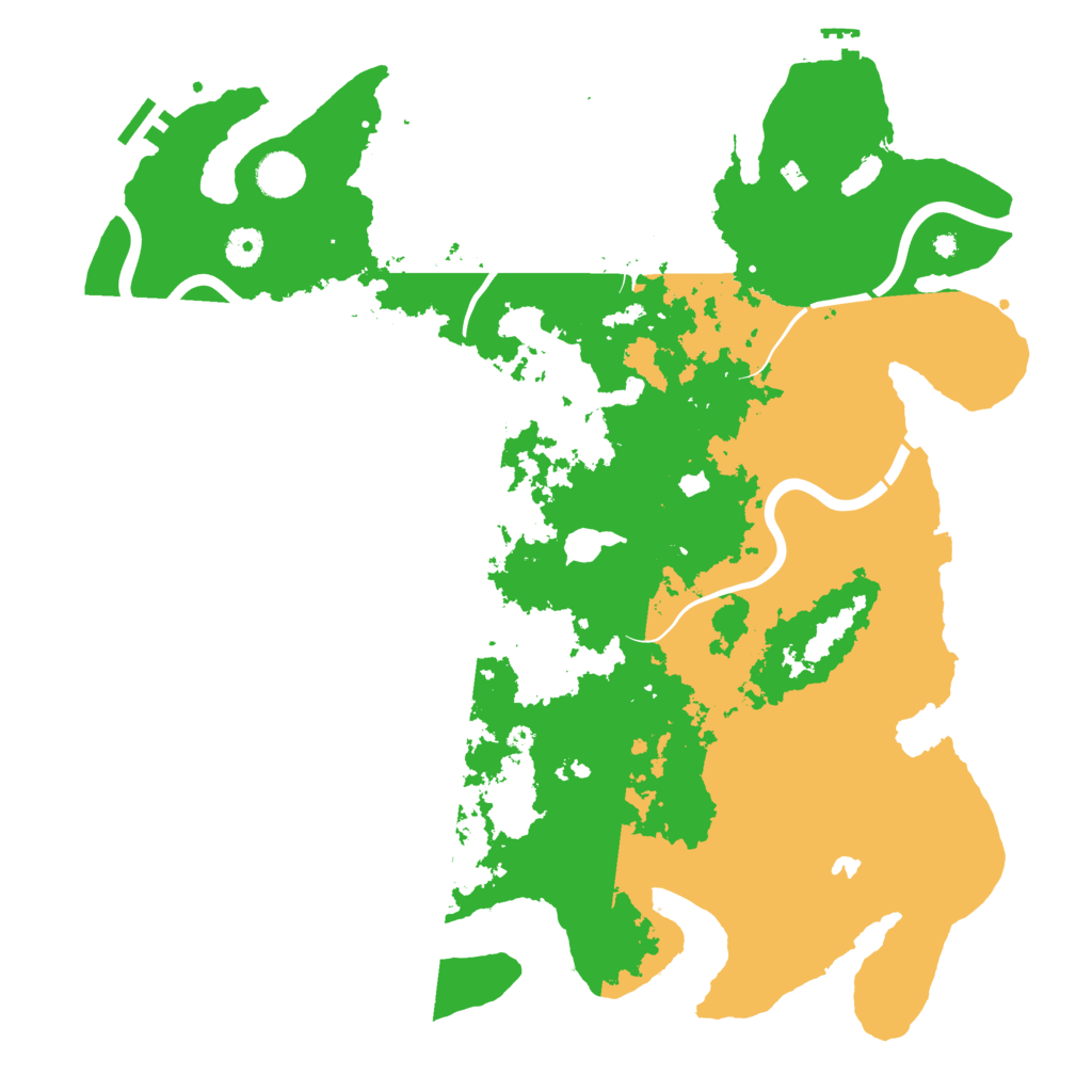 Biome Rust Map: Procedural Map, Size: 4250, Seed: 75899657