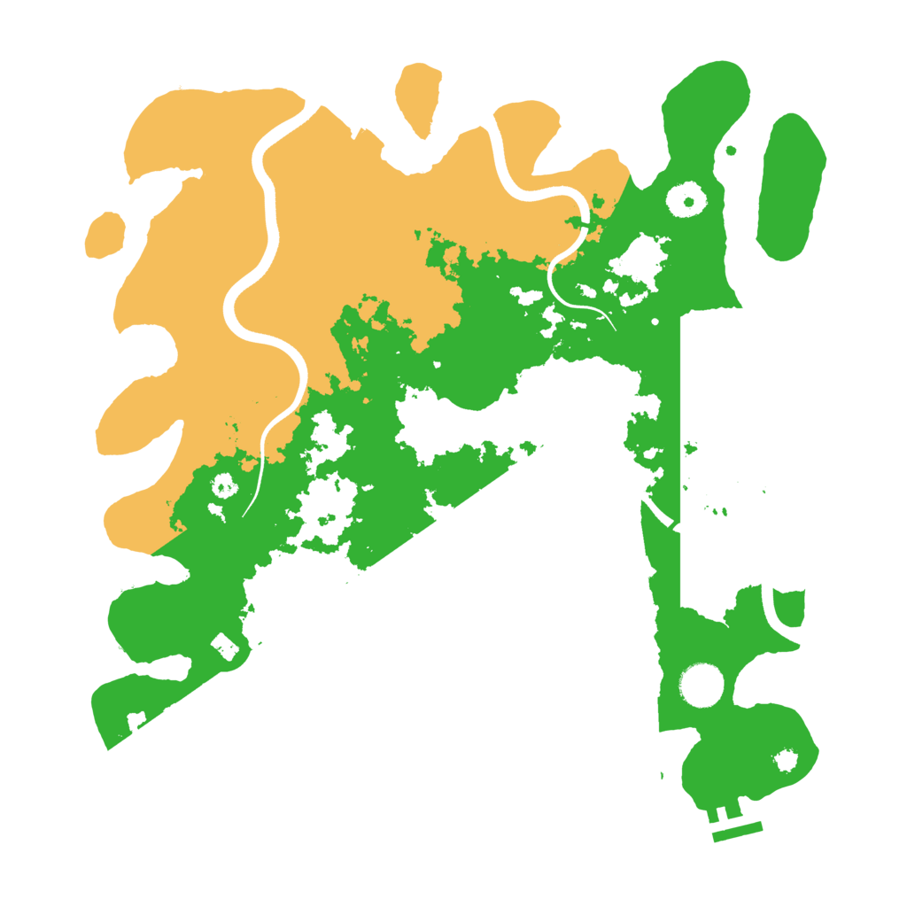 Biome Rust Map: Procedural Map, Size: 3629, Seed: 2058547428