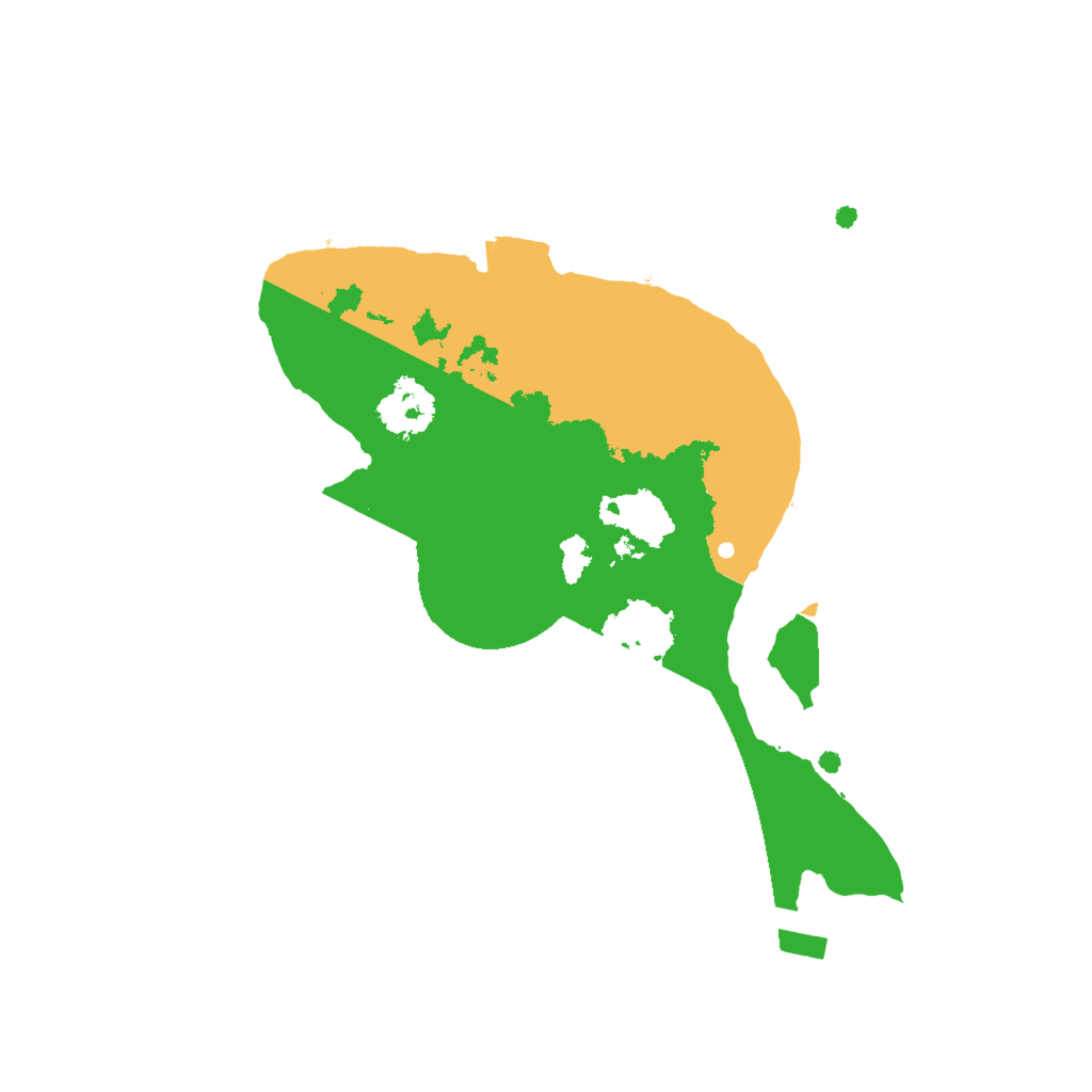 Biome Rust Map: Procedural Map, Size: 2000, Seed: 314159
